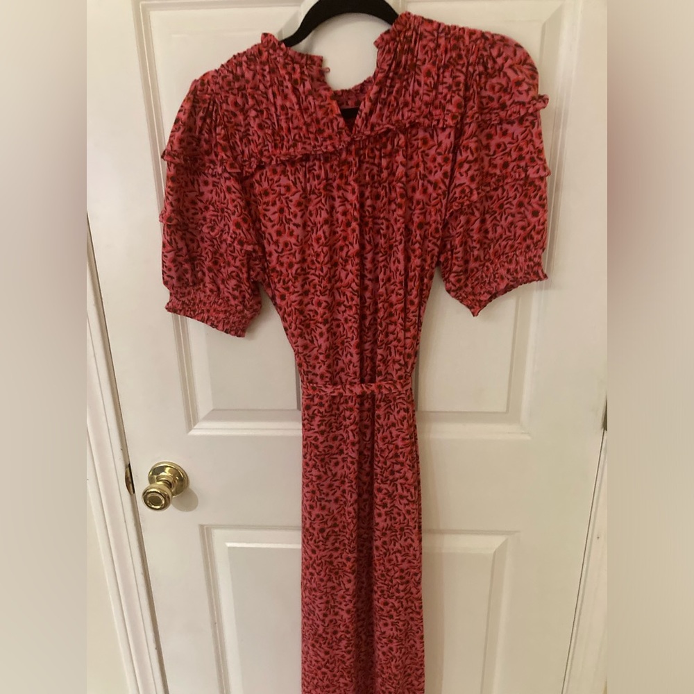 Boden US 4l cotton tie dress NWT